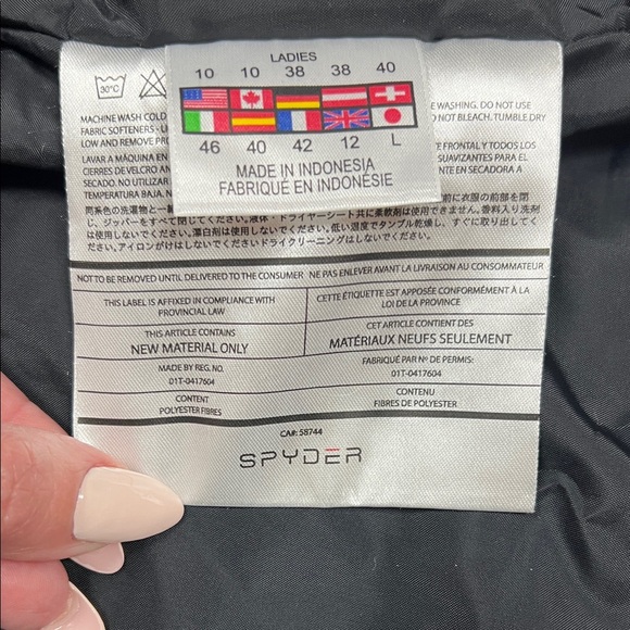 Spyder Syncere Ski Jacket - Picture 8 of 10